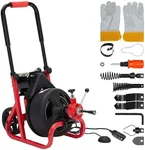 Drain Cleaner Machine, 75 Ft X 1/2 