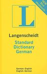 Langenscheidt bilingual dictionaries: Langenscheidt Standard German Dictionary (Langenscheidt Standard Dictionaries)