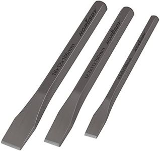 HORUSDY 3-Piece Heavy Duty Cold Chisels Set, 3/8 in, 1/2 in, 5/8 in