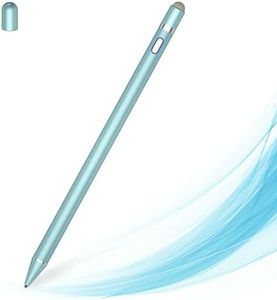 Active Stylus Pen for Touch Screens, Dual Pen Tips for Drawing &Writing, High Precise Universal Digital Pencil for i-Pad Air/Pro/Mini, A-pple i-Phone 15/14/13/12/11/X/8/7,Tablet/Phone/Sam-sung/K-indle