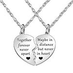 BFF Friendship Necklace Gift fors 2