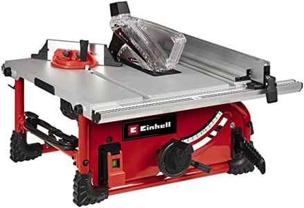 Einhell Sega circolare da banco modello TE-TS 254 T (2.000 watt, Soft Start, piano in alluminio, prolunga, guida parallela, guida angolare, interruttore sovraccarico, cuneo divisore regolabile)