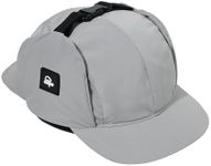 CLAPE Women Winter Baseball Cap, Outdoor Waterproof Warm Trapper Hat w/Visor & Earflap for Clod Weather, Adjustable Size Gray