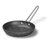 Starfrit The Rock 16cm (6") Non-Stick Egg Fry Pan - Durable Forged Aluminum - Oven Safe - PFOA Free - Easy to Clean - Black