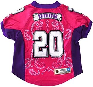 Snoop Doggie Doggs Deluxe Pet Jersey, Boss Lady, X-Large