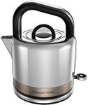 Russell Hobbs Distinctions Kettle, RHK260TNM, 1.5 Litre Capacity, Ergonomically Designed, Rapid Boil, Titanium