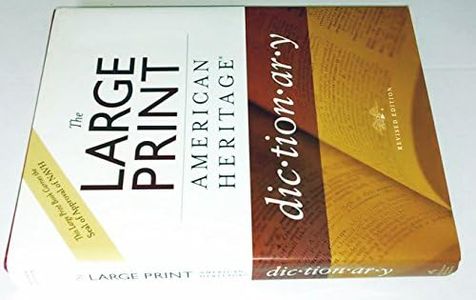 The Large Print American Heritage Dictionary, Revised Edition