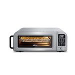 Salton Pizzadesso Professional Convection Air Fry Oven, 800°F/430°C Ultra High Heat Countertop Toaster Oven for Cookies, Bacon, Fries, Pizza and more (TO2122SS)