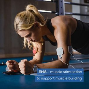 Beurer EM59 Digital TENS/EMS Device with Heat – 4 Electrodes, 70 Programs