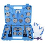 BOOMSTART 22PCS Disc Brake Caliper Piston Rewind Tool Set Brake Pad Replacement Wind Back Kit