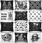 Kajaia 12 Pcs Gothic Skeleton Makeu