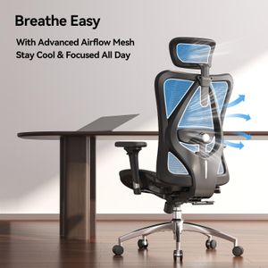 SIHOO Ergonomic Mesh Office Chair – Adjustable Lumbar Support