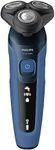 Philips Shaver Series 5000 Re-Skin (Non SkinIQ) with ComfortTech Blades360°, Contour Heads, LED Display, SmartClick Precision Trimmer, 50mins Run Time/1 Hour Charge, Blue, S5466/17