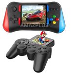 Amazplus Toys For Kids Handheld Game Gaming Adventure With Interactive Learning And Developmental Activities-04, Black