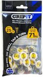 Gripit 132-2525 - Yellow/15mm - Pac