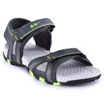 Campus Men BRENT Floater Sandals 3K-476_GRY/GRN