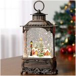 Christmas Snow Globe Lantern, Chris