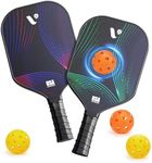 Pickleball Paddles Set of 2, USAPA 