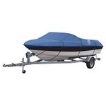 Classic Accessories Stellex All Seasons Boat Cover, Fits Boats 22' - 24' L x 116" W, Trailerable Boat Cover with Polyester Fade-Resistant Fabric, Model F