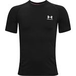 Under Armour Boys Ua Hg T-Shirt, Black, YS