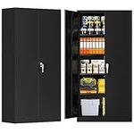 Superday Lockable Storage Cabinet, 