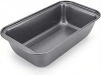 PureBake Premium Sgs Certified Bread Loaf Tin/Pan/Mould Rectangular Cake Mould For Baking Non Sticky Tin Teflon Coating (1 Pc, Black)