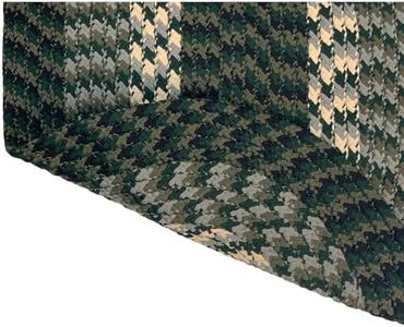 Better Trends Braided Rug, Alpine Braid Collection - Durable, Stain Resistant, Reversible Indoor Utility Rug, 100% Polypropylene Rug, Vibrant Color Rug, 60" x 96" Oval Rug, Hunter Stripe Rug