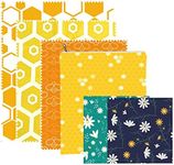 Beeswax Food Wrap and Bags - 6 Piec