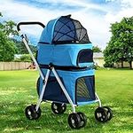 i.Pet Pet Stroller, 3 in 1 Cat Dog 