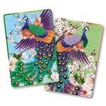 Springbok Peaceful Peacocks Standard Index Playing Cards Set