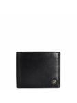 Da Milano Genuine Leather Black Mens Wallet (10360OL)