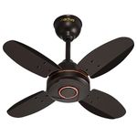 ACTIVA ORNET High Speed 850 RPM 4 Blades (600MM) Anti DUST Coating Ceiling Fan 2 Year Warranty (Smoke Brown)