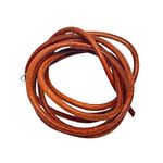 INSTITCH Leather Belt for Sewing Machine with Metal Hook, Belt for Full Wheel Machine (Pack of 1)