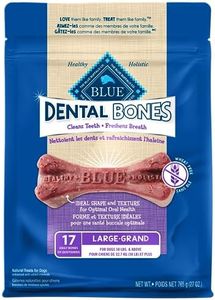 Blue Buffalo Natural Dental Bones, Large 27oz
