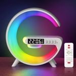 COLWINKU Wake Up Light Sunrise Alarm Clock for Kids, Bedside Night Lamp with Sunrise Simulation, Sleep Aid, Snooze, Bluetooth Speaker, Nightlight for Bedroom Ideal for Birthday Gift