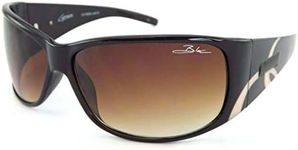 Bloc Eyewear Women's Capricorn Sunglasses Choc/ Cream F216 One Size