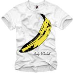 E1SYNDICATE T-SHIRT ANDY WARHOL THE VELVET UNDERGROUND DOORS NICO BANANA S-XL
