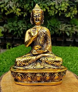 Wonder Care Wonder Care WC_ Meditating (The Moment of Enlightenment) Buddha for Home Decor | Office Desk | Shakyamuni | Outdoor Zen Garden