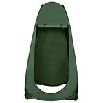 VIDISA Camping Shower Tent, Outdoor Pop Up Tent for Toilet Camping Shower Changing Room | 120 x 120 x 190 cm | Green