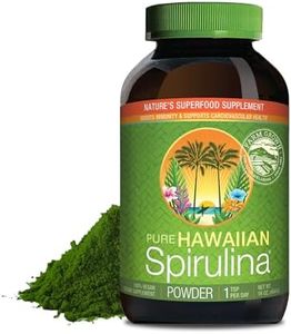 Nutrex Hawaii, Pure Hawaiian Spirulina Powder, Vegan, Supports Immune System, Heart, Cells and Energy, 16 Ounce