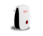 KANSAI Ultrasonic Pest Repeller to Repel Rats, Cockroach, Mosquito, Home Pest & Rodent Repelling Aid for Mosquito, Cockroaches, Ants Spider Insect Pest Control Repelling- J14PST (Standard, Red)