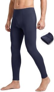 Thermal Underwear for Men - Long Johns Bottom Fleece Lined Base Layer Pants