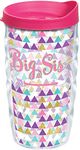 Tervis Big Sis Sister Made in USA Double Walled Insulated Tumbler Travel Cup Keeps Drinks Cold & Hot, 10oz Wavy, Big Sis