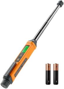 Natural Gas Detector, TopTes PT299 Gas Leak Detector with Extendable Rod, Portable Propane Sniffer for Detecting Combustible Leaks Like Methane & Butane for Home, RV (Includes Battery x2) - Orange