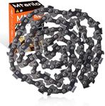 Mtanlo 14" Saw Chain Loop 3/8LP 52DL .050 Gauge Fits Husqvarna 120 Mark II 136 137 142 235 240 Poulan 3314 3416 3516 3816 Echo Craftsman Homelite Chainsaw 91PX M91VXL052 S52