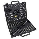 Metric 45pc Large Tap and Die Set Rethreading/Rethreader Tool M6 - M24 AT222
