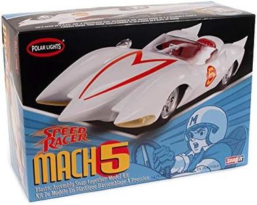 Polar Lights 1/25 Speed Racer Mach V Snap-Together Plastic Model Kit