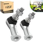 10L0L Outer Tie Rod End for Yamaha G22, G27, G29 Drive Gas and Electric Golf Cart 2003-Up, 2 Packs Ball Joint Kit, Replace OEM JU0-F3841-00, JU0-F3841-00-00