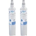 Refresh NSF-53 Premium Replacement Refrigerator Water Filter Compatible with LG 5231JA2006A, 5231JA2006B, LT600, LT600P also fits Kenmore 46-9990, 9990, 469990 Refrigerator Water Filter (2 Pack)