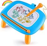 Smasiagon Toddler Girl Boy Toys,Magnetic Drawing Board for Toddlers,Early Learning Doodle Board Writing Painting Sketch Pad, Birthday Easter Valentines Day Gifts for 1 2 3 Year Old (Light Blue)